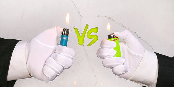 Bic lighter vs Clipper lighter
