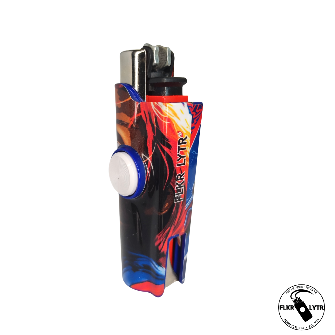 FLKR LYTR® Halloween Edition Fidget Spinner Lighter Case Chuck-eee Strikes Back for Clipper Lighter® Case - $13.49