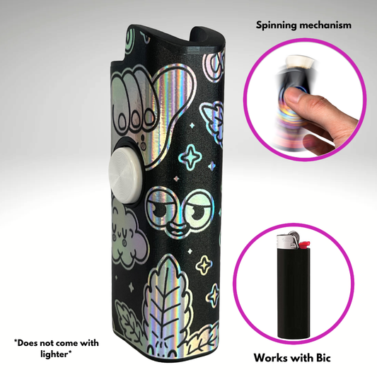 FLKR LYTR: 420 Celebrate - Fidget Spinner Lighter case Accessories $11.99