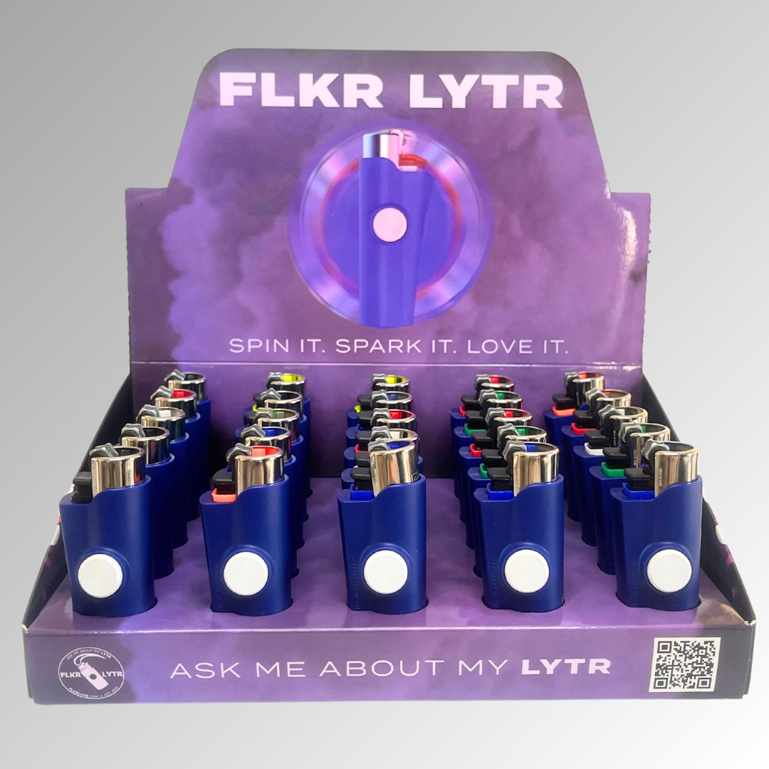 CLPR FLKR LYTR: Retail Display Box Case for Clipper® | LIGHTER CASE - $125.00