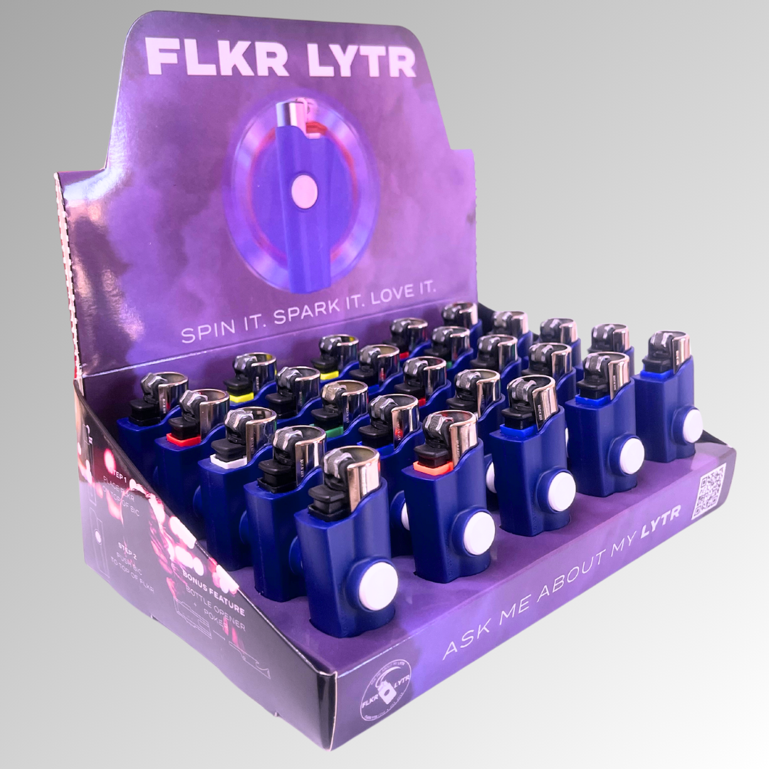 CLPR FLKR LYTR: Retail Display Box Case for Clipper® | LIGHTER CASE - $125.00