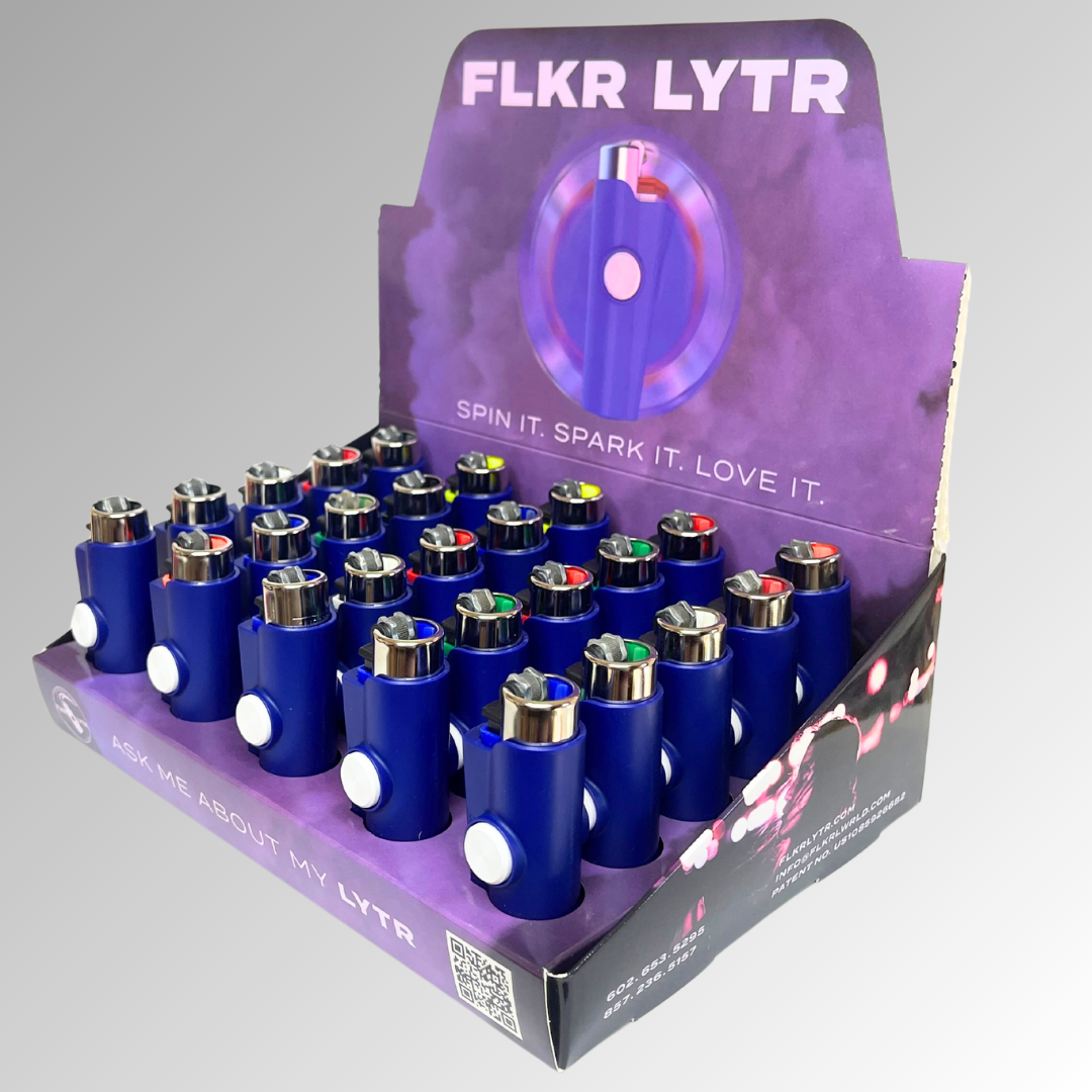 CLPR FLKR LYTR: Retail Display Box Case for Clipper® | LIGHTER CASE - $125.00