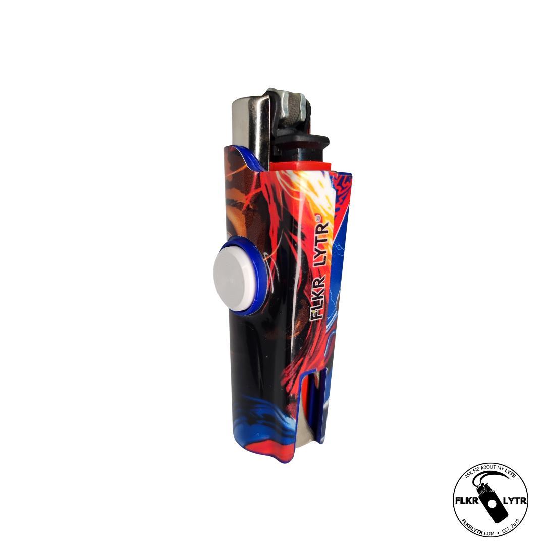 FLKR LYTR® Halloween Edition Fidget Spinner Lighter Case Chuck-eee Strikes Back for Clipper Lighter® Case - $13.49