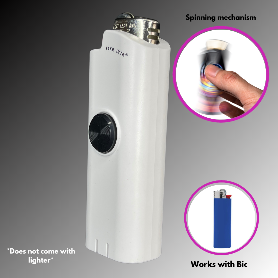 FLKR LYTR: Ghost WYTE Retail Display Box Case for BIC® | FLKR LYTR - $125.00