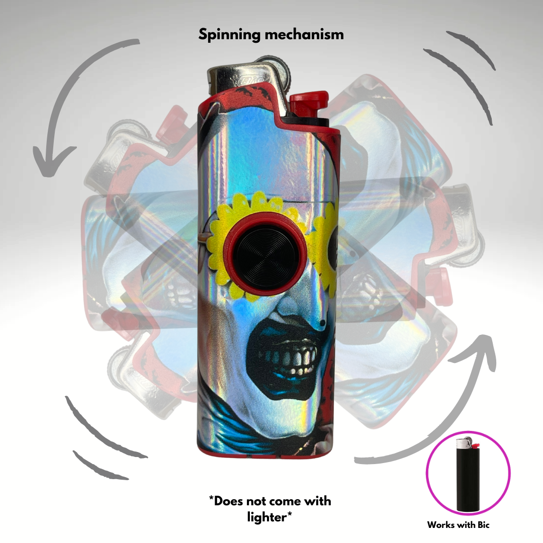 FLKR LYTR® Fidget Spinner Lighter Case "A. The Clown" for Bic® Spinner Lighter Case | FLKR LYTR - $11.99) (Copy)