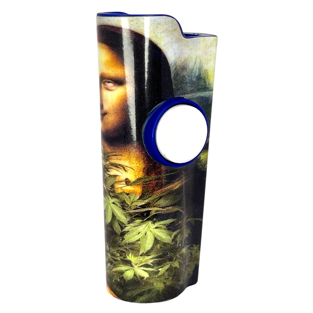 FLKR LYTR® Fidget Spinner Lighter Case "Mona Blaza" for Clipper Lighter® Case - $12.95