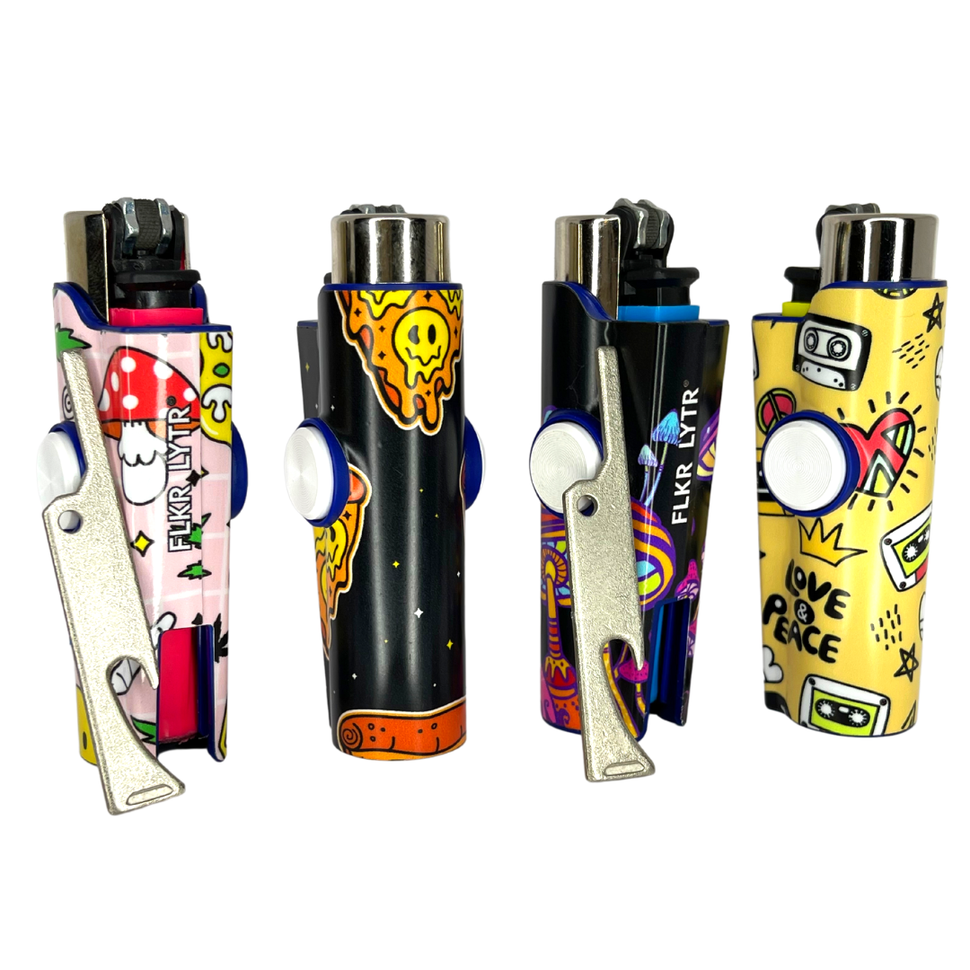 4 pack - High Alien, Pizza Melt, Mushrooms, Love & Peace - $39.99