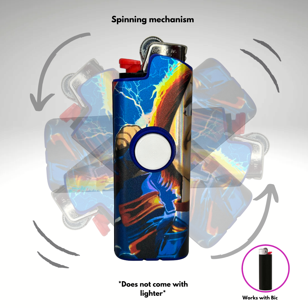 FLKR LYTR® Fidget Spinner Lighter Case "Chuckie" for Bic® Spinner Lighter Case | FLKR LYTR - $11.99