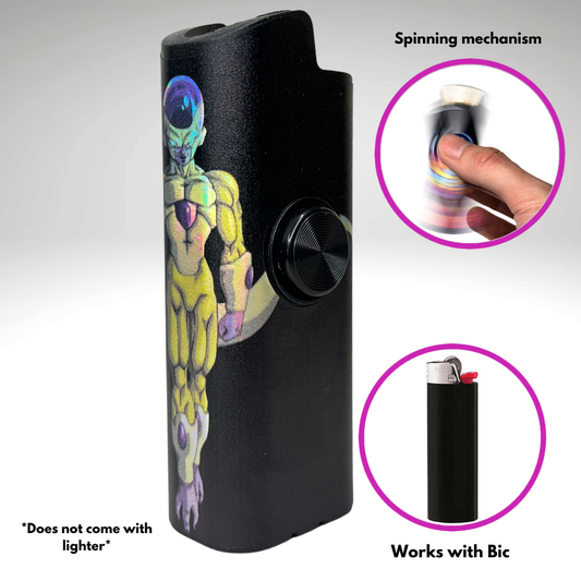 FLKR LYTR® Fidget Spinner Lighter Case "Freezer" for Bic® Spinner Lighter Case
