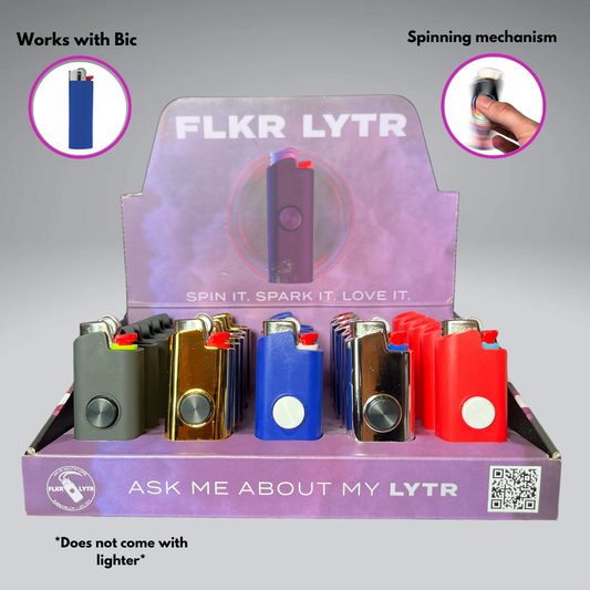 FLKR LYTR: Mutli-color Retail Display Box Case for BIC® | FLKR LYTR
