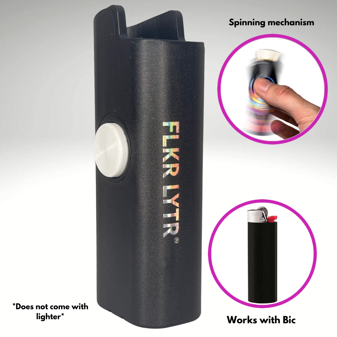 FLKR LYTR® Fidget Spinner Lighter Case "Scream" for Bic® Spinner Lighter Case | FLKR LYTR - $11.99