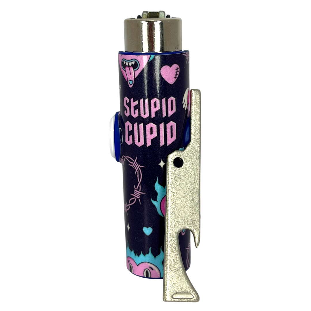 FLKR LYTR® Fidget Spinner Lighter Case "Stupid Cupid" for Clipper Lighter® Case - $12.95