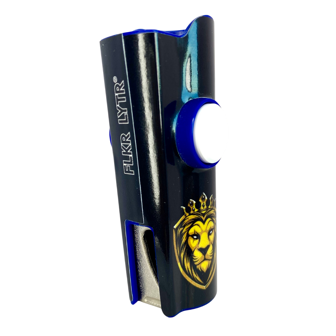 FLKR LYTR® Fidget Spinner Lighter Case "KingYuupItsMe" for Clipper Lighter® Case - $12.99