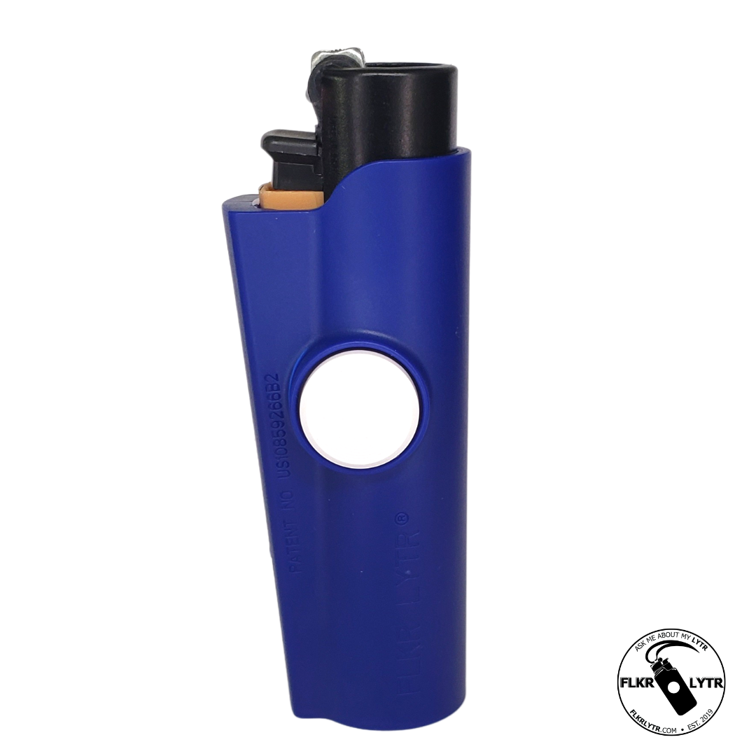 FLKR LYTR® Amazon Primer Amazon Must Have Fidget Spinner Lighter Case Navy Blue for Clipper Lighter® Case - $12.49