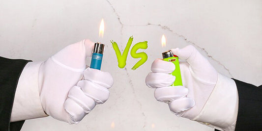 Bic lighter vs Clipper lighter