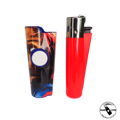 FLKR LYTR® Halloween Edition Fidget Spinner Lighter Case Chuck-eee Strikes Back for Clipper Lighter® Case - $13.49