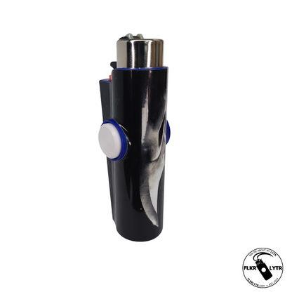 FLKR LYTR® Halloween Edition Fidget Spinner Lighter Case Scary Face Killer for Clipper Lighter® Case fidget spinner lighter case $13.49