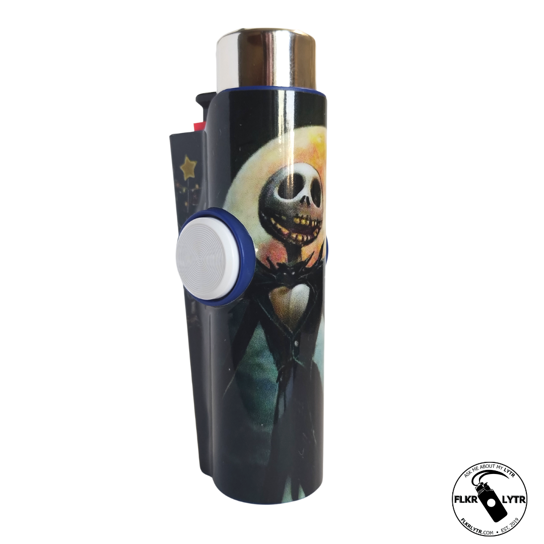 FLKR LYTR® Christmas Edition Jay Skelly Clipper Lighter® Case fidget spinner lighter case - $13.95