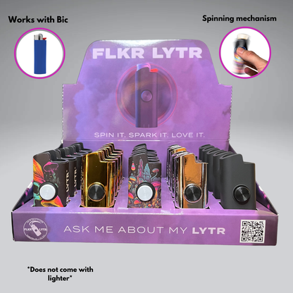 FLKR LYTR: Mutli-color Retail Display Box Case for BIC® | FLKR LYTR