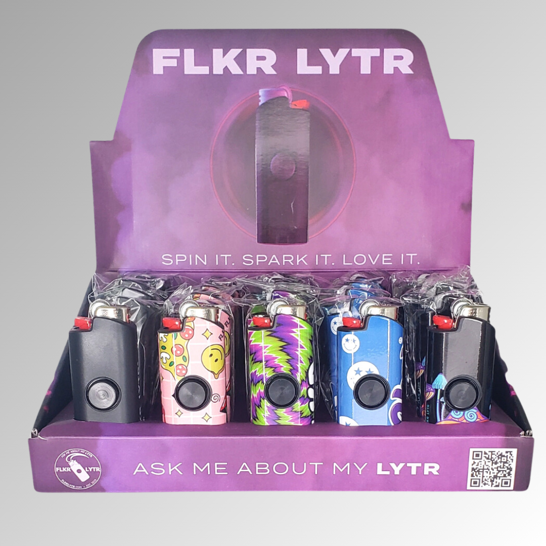 FLKR LYTR: Mutli-color Retail Display Box Case for BIC® | FLKR LYTR - $125.00