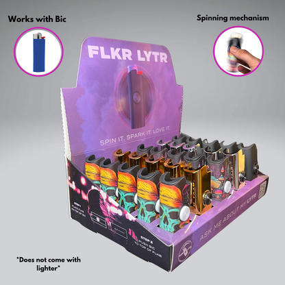 FLKR LYTR: Mutli-color Retail Display Box Case for BIC® | FLKR LYTR