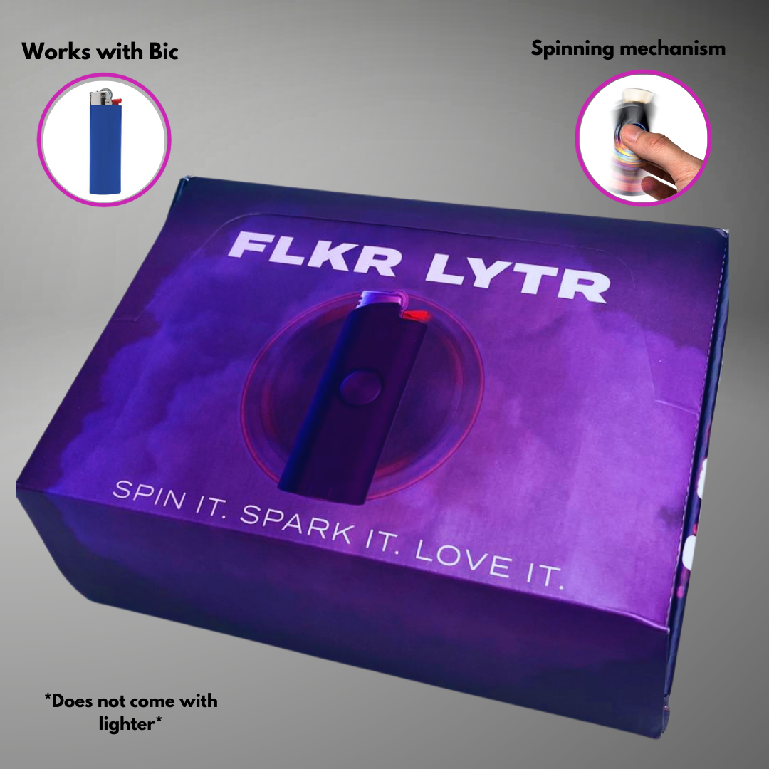 FLKR LYTR: Ghost WYTE  Retail Display Box Case for BIC® | FLKR LYTR - $125.00