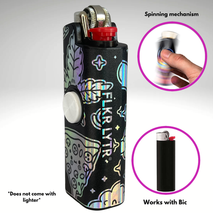 FLKR LYTR: 420 Celebrate - Fidget Spinner Lighter case Accessories $11.99