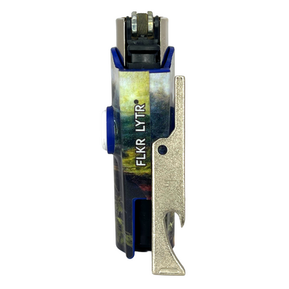 FLKR LYTR® Fidget Spinner Lighter Case "Mona Blaza" for Clipper Lighter® Case - $12.95