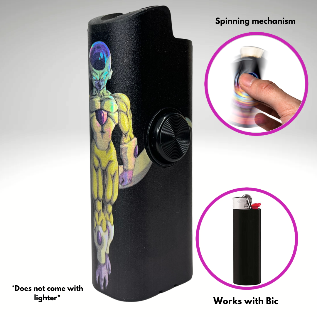FLKR LYTR® Fidget Spinner Lighter Case "Freezer"  for Bic® Spinner Lighter Case