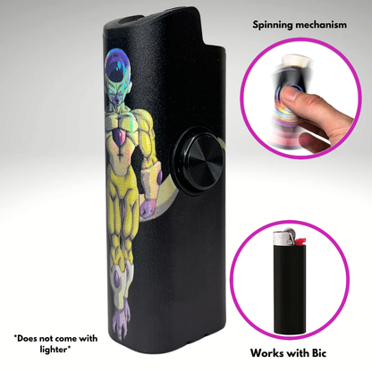 FLKR LYTR® Fidget Spinner Lighter Case "Freezer"  for Bic® Spinner Lighter Case