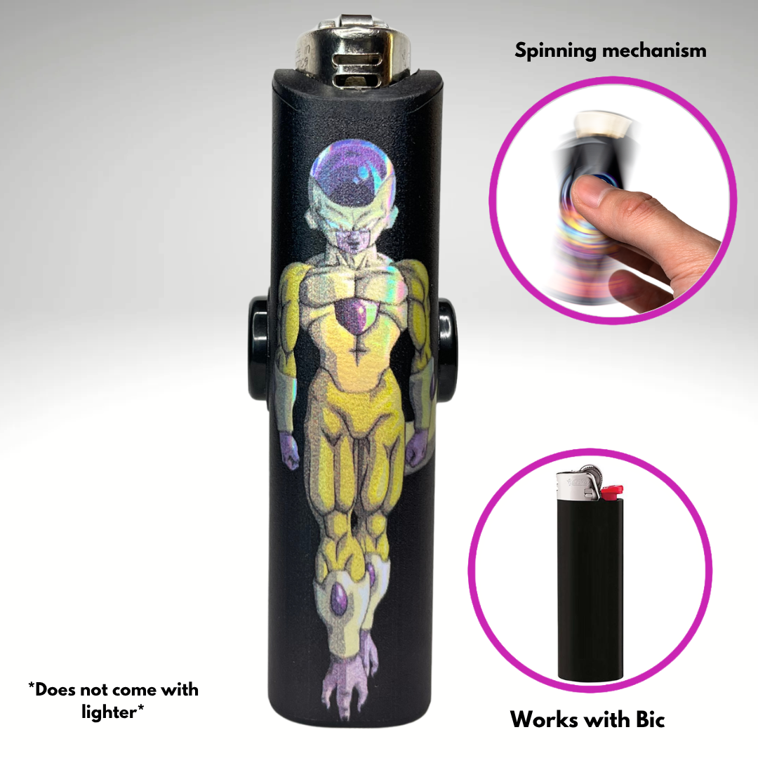 FLKR LYTR® Fidget Spinner Lighter Case "Freezer"  for Bic® Spinner Lighter Case