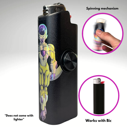 FLKR LYTR® Fidget Spinner Lighter Case "Freezer"  for Bic® Spinner Lighter Case