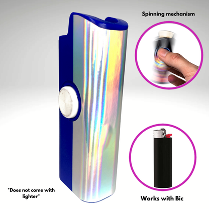 FLKR LYTR® Fidget Spinner Lighter Case "French Flag" for Bic® Spinner Lighter Case | FLKR LYTR - $11.99