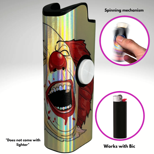 FLKR LYTR®  Fidget Spinner Lighter Case Must Have "IT" for Bic® Spinner Lighter Case | FLKR LYTR - $11.99