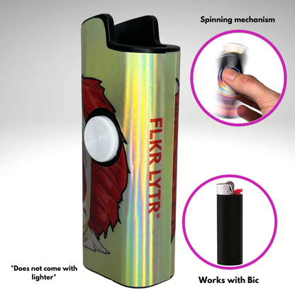 FLKR LYTR®  Fidget Spinner Lighter Case Must Have "IT" for Bic® Spinner Lighter Case | FLKR LYTR - $11.99