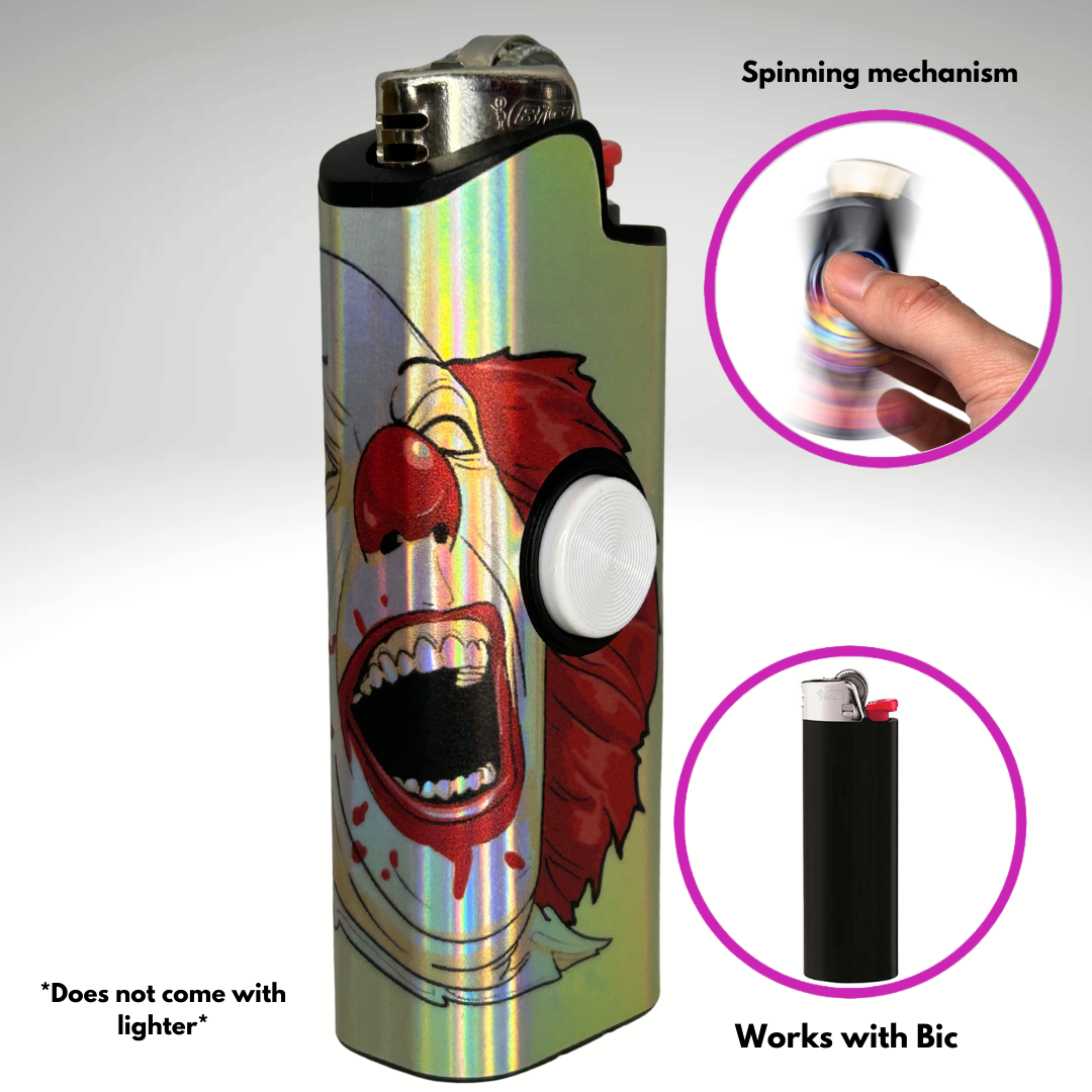 FLKR LYTR®  Fidget Spinner Lighter Case Must Have "IT" for Bic® Spinner Lighter Case | FLKR LYTR - $11.99