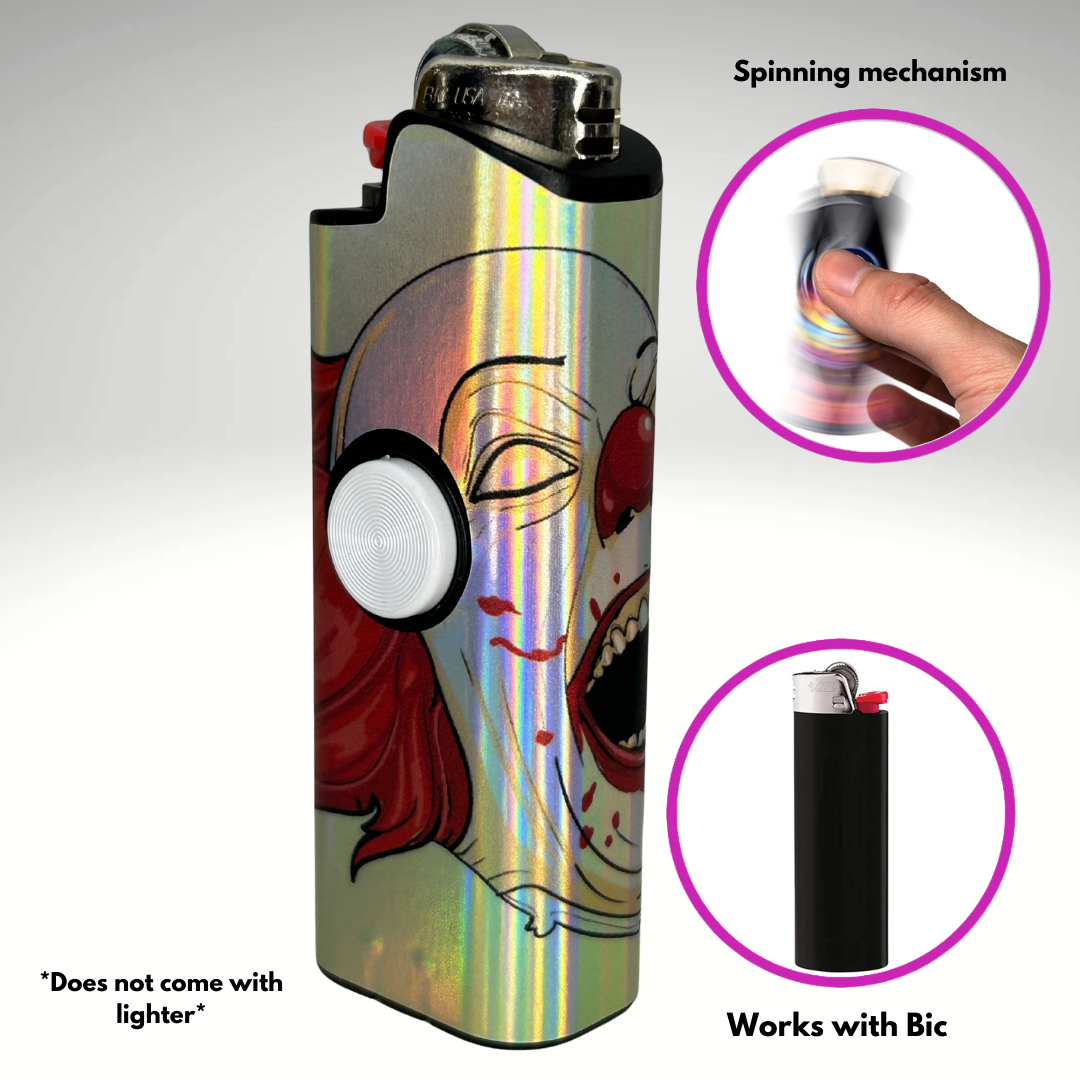 FLKR LYTR®  Fidget Spinner Lighter Case Must Have "IT" for Bic® Spinner Lighter Case | FLKR LYTR - $11.99