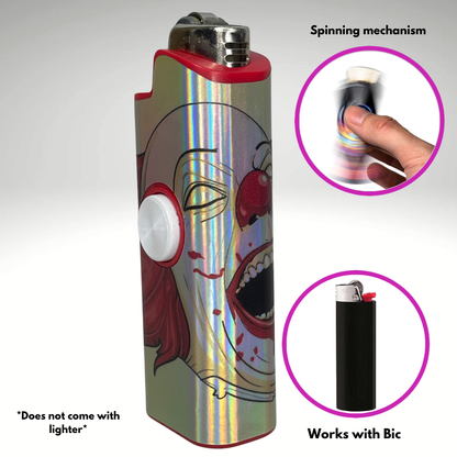 FLKR LYTR®  Fidget Spinner Lighter Case Must Have "IT" for Bic® Spinner Lighter Case | FLKR LYTR - $11.99