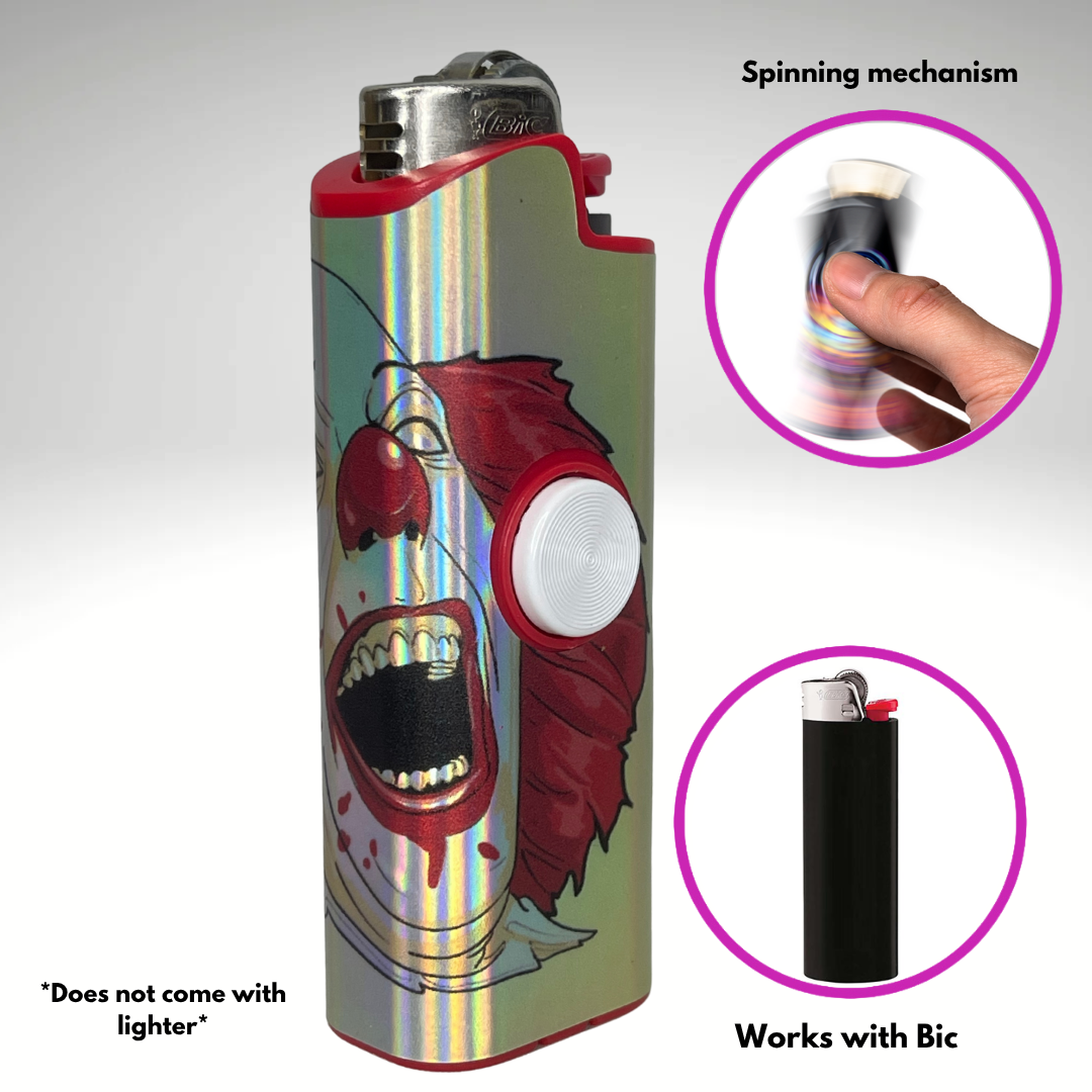 FLKR LYTR®  Fidget Spinner Lighter Case Must Have "IT" for Bic® Spinner Lighter Case | FLKR LYTR - $11.99