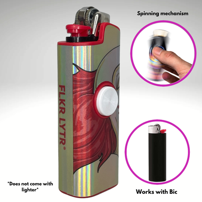 FLKR LYTR®  Fidget Spinner Lighter Case Must Have "IT" for Bic® Spinner Lighter Case | FLKR LYTR - $11.99