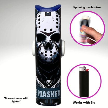 FLKR LYTR® Fidget Spinner Lighter Case "Jason" for Bic® Spinner Lighter Case
