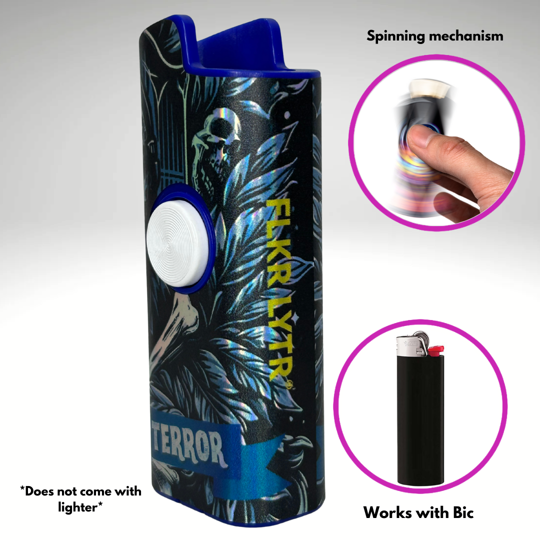 FLKR LYTR® Fidget Spinner Lighter Case "Jason" for Bic® Spinner Lighter Case | FLKR LYTR - $11.99