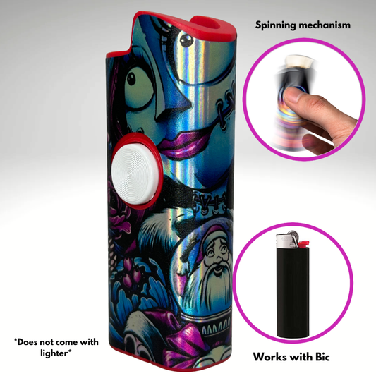 FLKR LYTR®  Fidget Spinner Lighter Case Must Have "Sally" for Bic® Spinner Lighter Case | FLKR LYTR - $11.99
