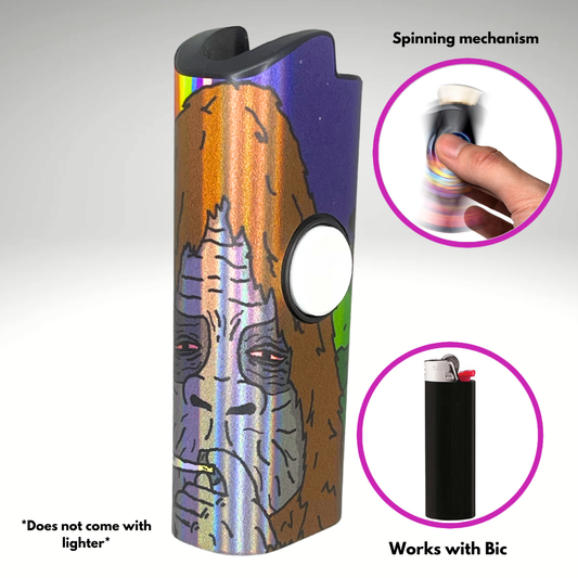 FLKR LYTR® Fidget Spinner Lighter Case "Sassy FLKR" for Bic® Spinner Lighter Case | FLKR LYTR - $11.99