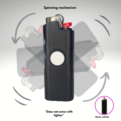FLKR LYTR®  Fidget Spinner Lighter Case "Scream" for Bic® Spinner Lighter Case | FLKR LYTR - $11.99