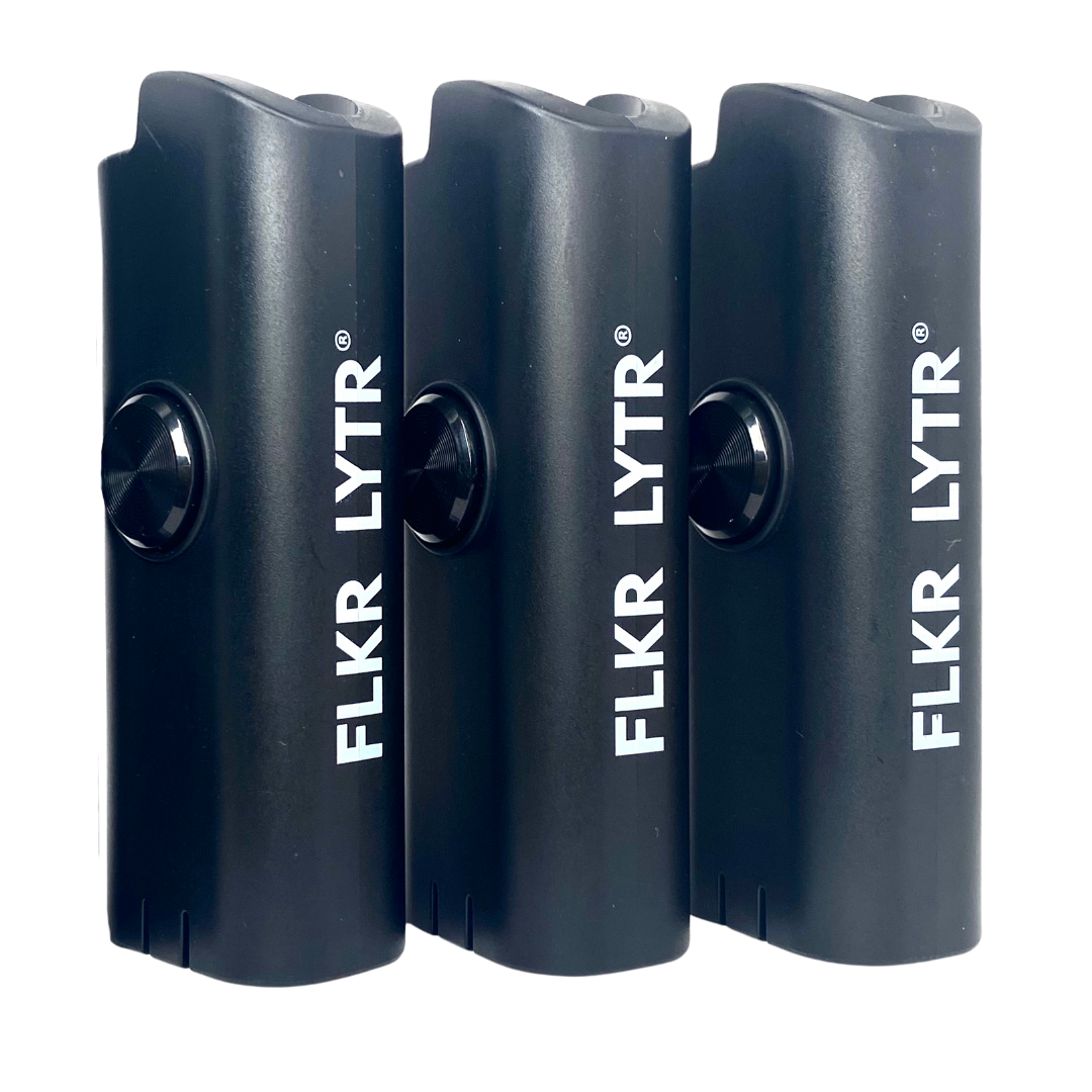 FLKR LYTR® Multi-Pack Fidget Spinner Lighter Case "DRK NYTE" for Bic® Spinner Lighter Case | FLKR LYTR