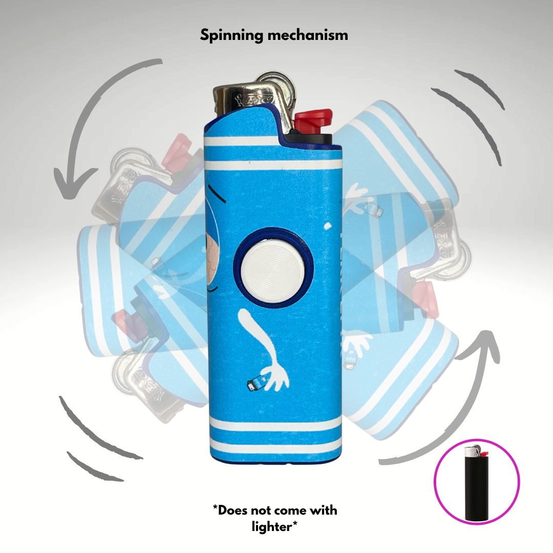 FLKR LYTR®  Fidget Spinner Lighter Case "Towlie" for Bic® Spinner Lighter Case | FLKR LYTR - $11.99)