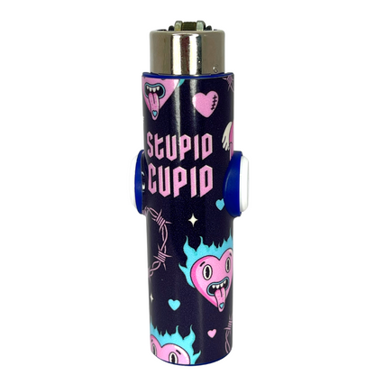 FLKR LYTR® Fidget Spinner Lighter Case Stupid Cupid for Clipper Lighter®  Case - $13.95