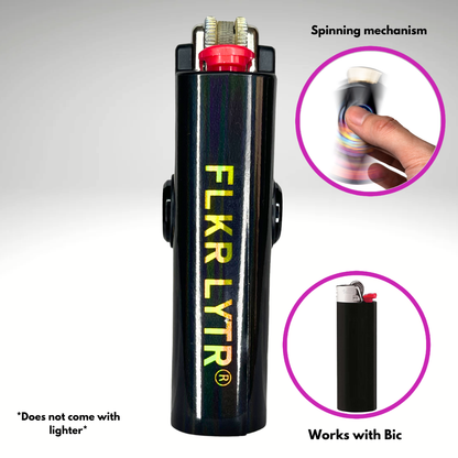 FLKR LYTR® Fidget Spinner Lighter Case "Gojo" for Bic® Spinner Lighter Case | FLKR LYTR - $11.99