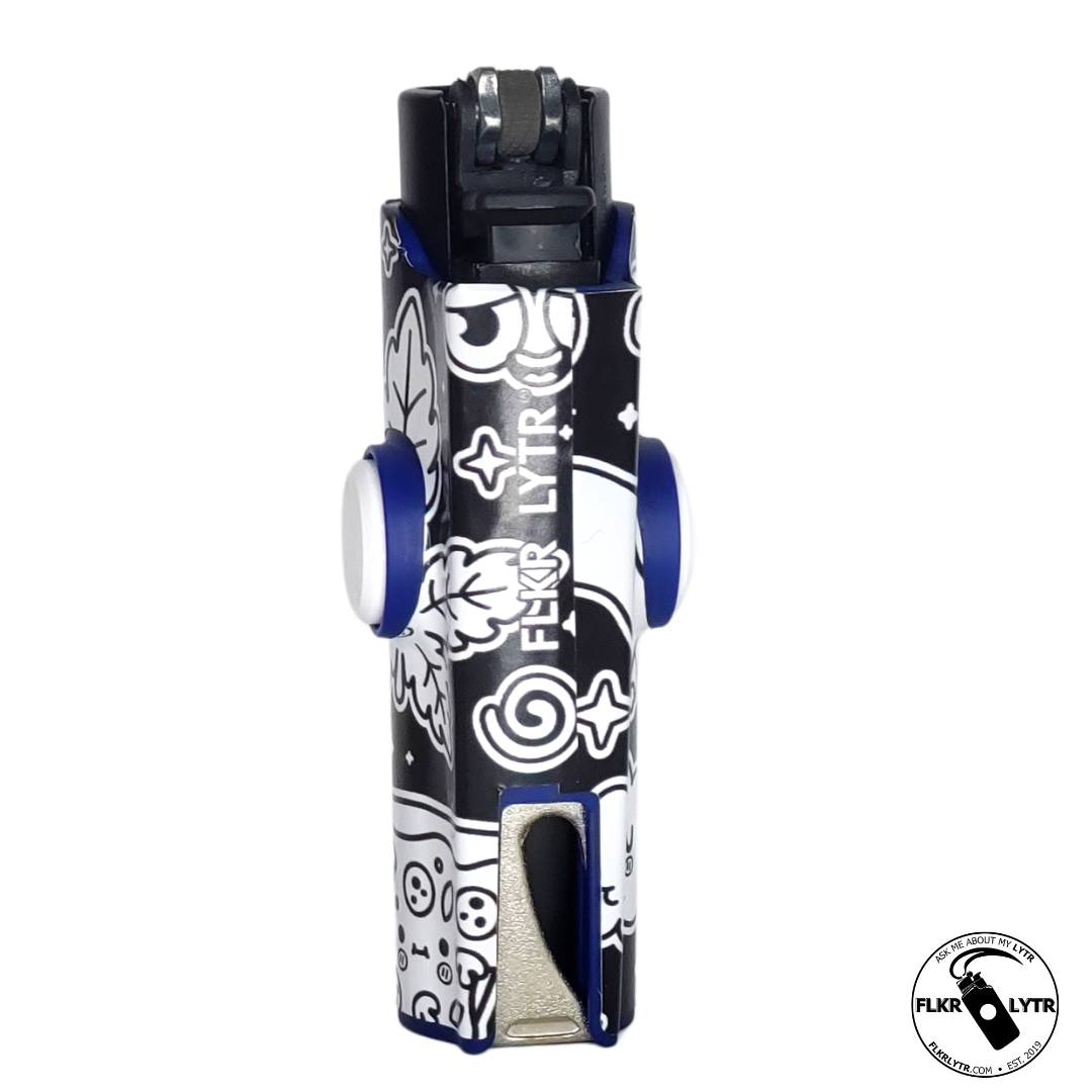 FLKR LYTR® Fidget Spinner Lighter Case: 420Celebrate for Clipper Lighter® Case fidget spinner lighter case - $13.49